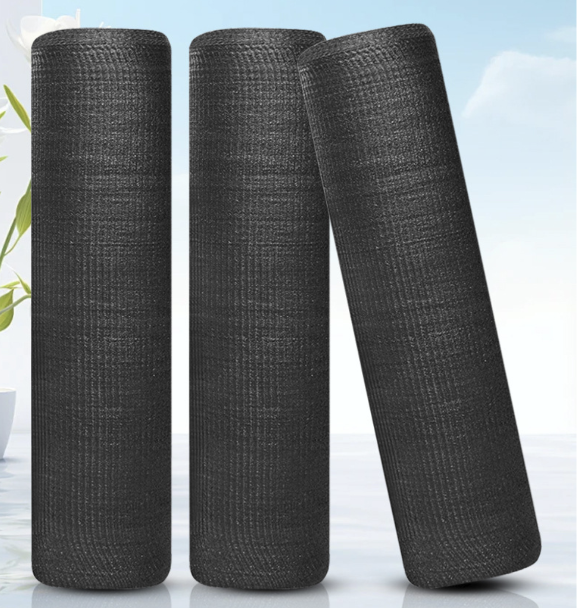 HDPE shade net rolls for agriculture and garden projects